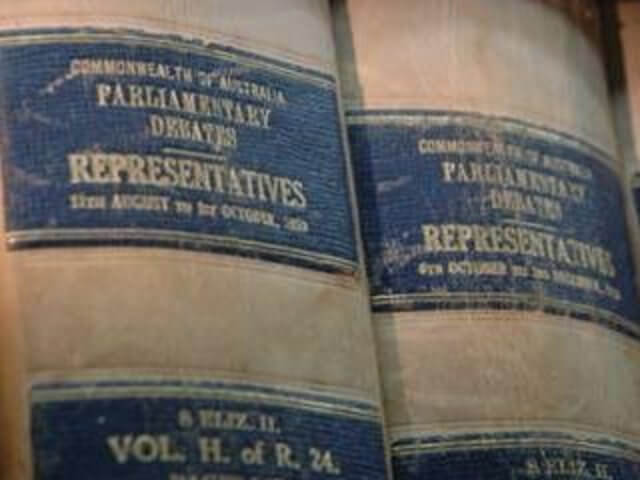 Australian Hansard